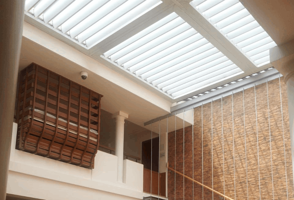 LOUVERED OPENABLE ROOF